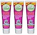 Natural Dentist Cavity Zapper Kids Flouride Gel Toothpaste Pack of 3