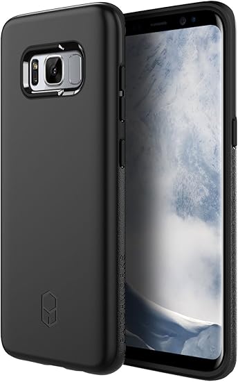 Amazon Com Samsung Galaxy S8 Plus Case Patchworks Itg Level Case Black Military Grade Certified Drop Protection Impact Disperse Technology System For Samsung Galaxy S8 Plus