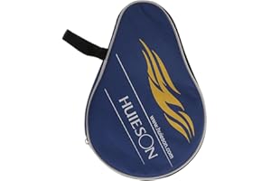 MonkeyJack Portable Table Tennis Racket Case Ping Pong Bat Carry Bag Cover With Ball Pouch Backside Hold 1 Paddle 3 Balls - B