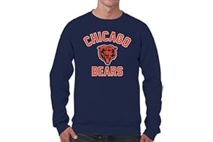 Team Fan Apparel NFL Adult Gameday Football Crewneck Sweatshirt - Cotton Blend - Stay warm, comfortable & stylish on game day