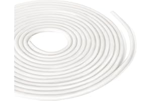 U0U Backer Rod 1/8 Inch,White Backer Rod Caulk Saver for Gaps and Joint Concrete Filling,16.4Ft Concrete Expansion Joint Filler (1/8 inch *16.4 feet)