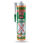 Liquid Nail - Multipurpose &amp; Odorless Mounting Adhesive (10.5 fl.oz) | Waterbased Glue for Wood, Ceramic, Plastic, Metal, PVC, Flooring, Tiles &amp; More
