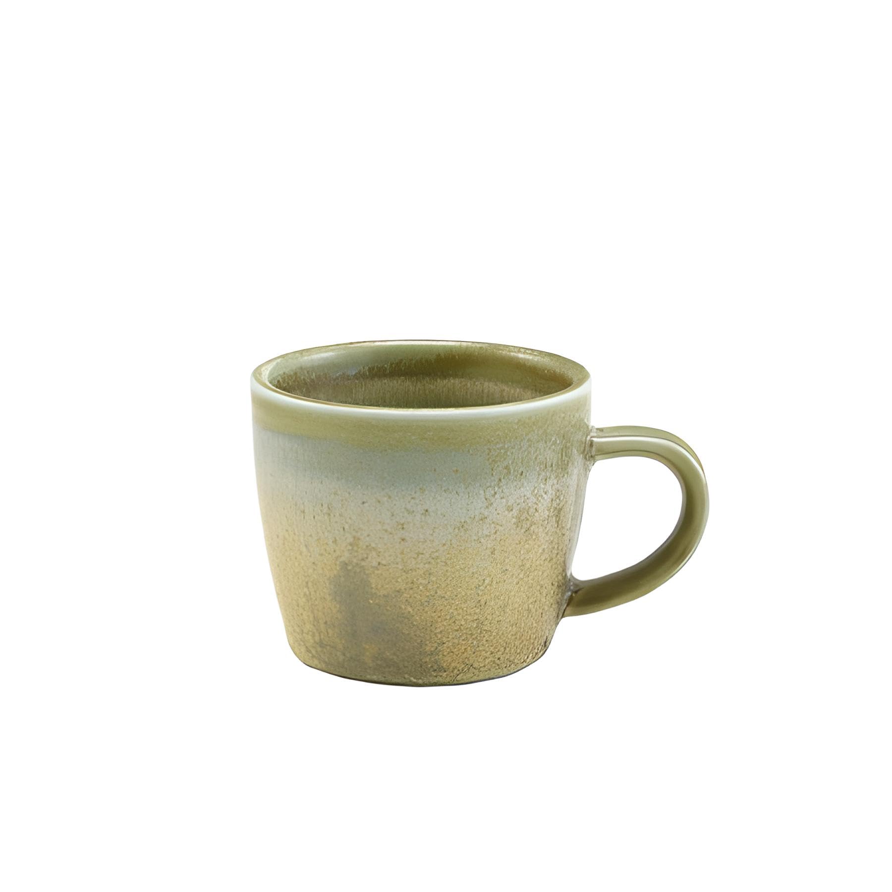 Genware Terra Porcelain Matt Grey Espresso Cup, 90ml, Cup-PMG9, Pack of 6