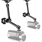 UYODM 2 Pack Articulating Magic Arm Wall Mount Holder Stand Compatible with CCTV POV Camcorders Cameras, LED Light, Video Lamp,DSLR,Flash,Digital Camera,Security Cameras