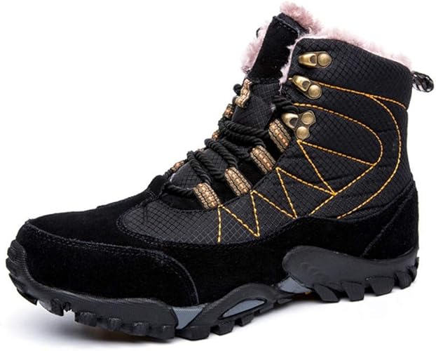 Amazon Dong スノーブーツ メンズ おしゃれ 冬靴 防水 ブーツ 裏起毛 防寒靴 綿靴 レインシューズ 雪靴 ウィンターブーツ トレッキングシューズ 保暖 大きいサイズ ウォーキングシューズ 滑り止め スノーシューズ Dong スノートレーニング