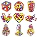 Autoark 50 Pieces Magnetic Tiles Building Blocks Magnetic Construction Set Educational Stacking Toys,AT-005