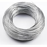 Angyanco 12Gauge(2mm) 304 Stainless Steel Solid Wire, Steel Wire for Crafts,DIY Projects,Sculpting Jewelry Making (12Gauge-2.2pound)