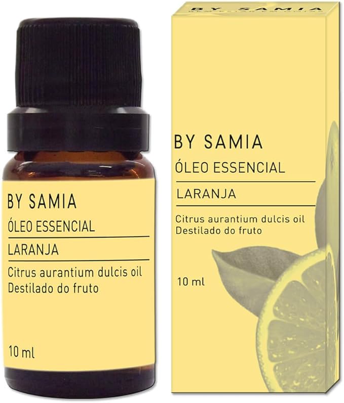 Óleo Essencial de Laranja 10 ml, By Samia, Multicor por By Samia