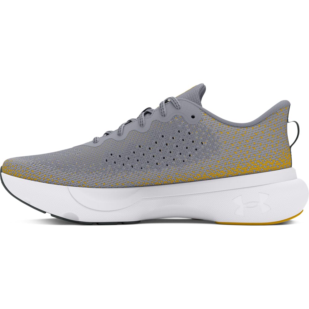 Under Armour Men's Infinite, (106) Steel/Taxi/Taxi, 7, US Image