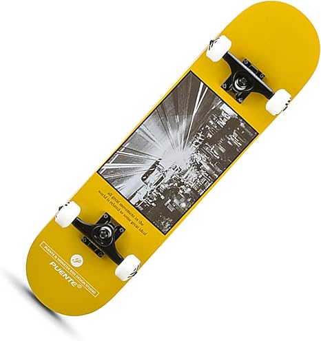 Amazon Co Jp スケートボード本体 スケボー コンプリート4ラウンドプロダブルロッカー初心者子供ボードユース大人男の子 女の子スケートボード初心者 プロ用 プレゼント スポーツ アウトドア