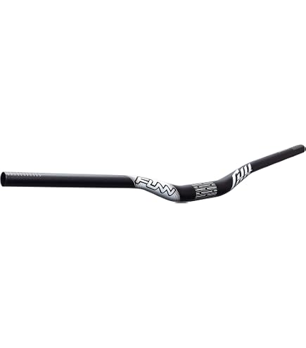 Guidon Funn Flame PG Plat 31,8 Mm / 710 Mm - Aluminium 6061 - Pour VTT, Couleur Argent - 4