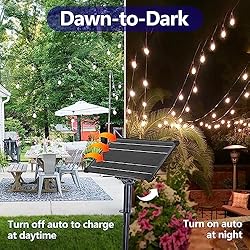 Stright Solar String Lights 57FT (49+8), Outdoor