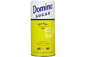 Domino Pure Cane Granulated Sugar Easy Pour Top 16 oz