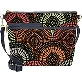 Danny K. Women's Tapestry Bag Shoulder Handbag, Large Zipper Purse Handmade in the USA