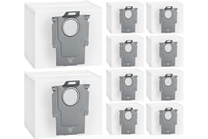 10 Pack Q5 Dust Bag for Roborock S8+, S8 Pro Ultra, Q7 Max+/Max, Q5 Max+, Q8 Max+, S7 Pro Ultra, Q5, Q5+, Q5 Pro+, Q7, Q7+, S