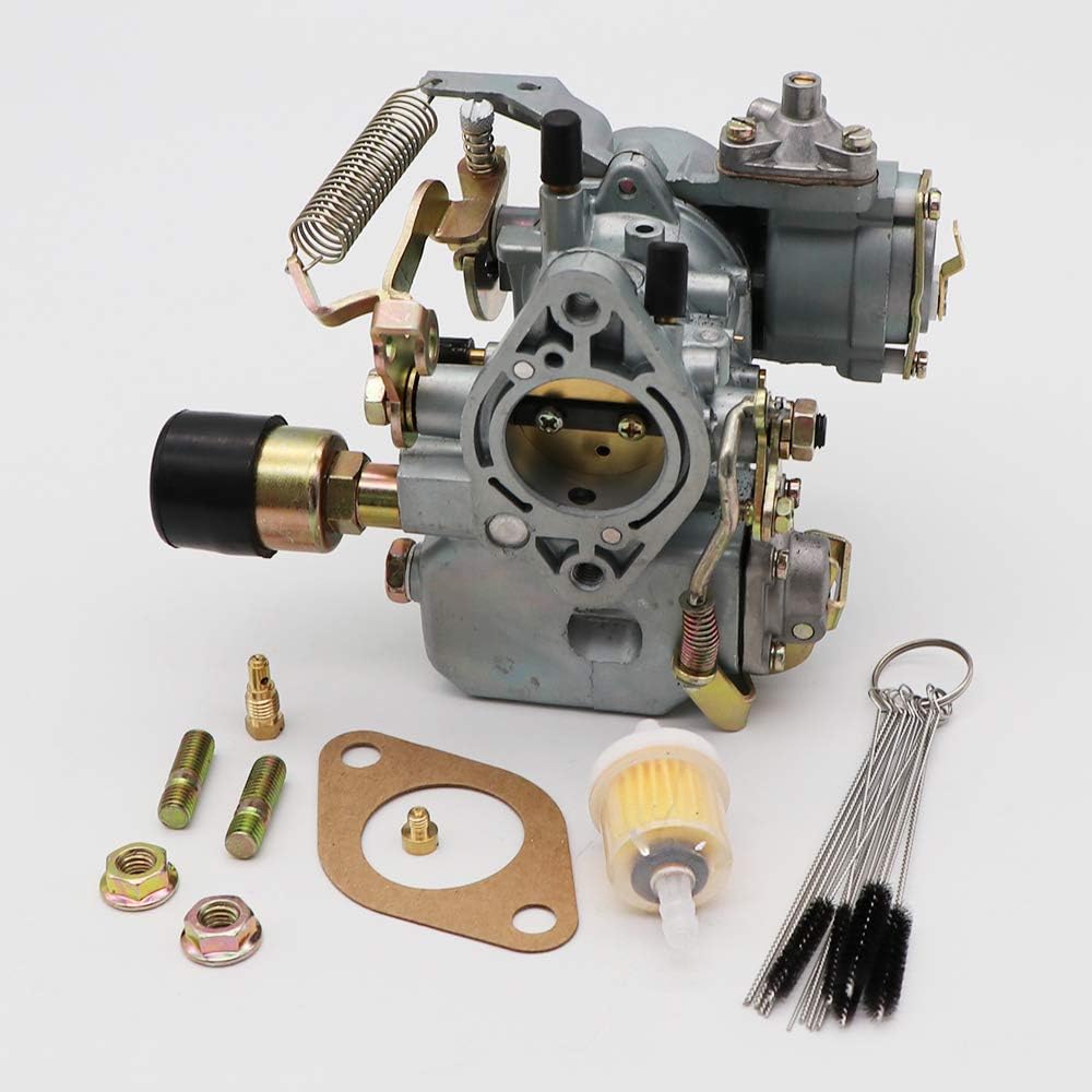 KIPA Carburetor For VW Beetles Super Beetles 1971-1979 Dual Port 1600cc Engine 12V Electric Choke 34 PICT-3 Volkswagen Bug Bus Thing Karmann Ghia Squareback Transporter, OEM # 113129031K 98-1289-B: Automotive