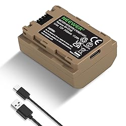 Neewer NP-FZ100 2400mAh Battery for Sony A7R V A7S