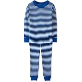 Hanna Andersson baby-boys Striped Long John Pajama Set (Infant/Toddler/Little Kid/Big Kid)