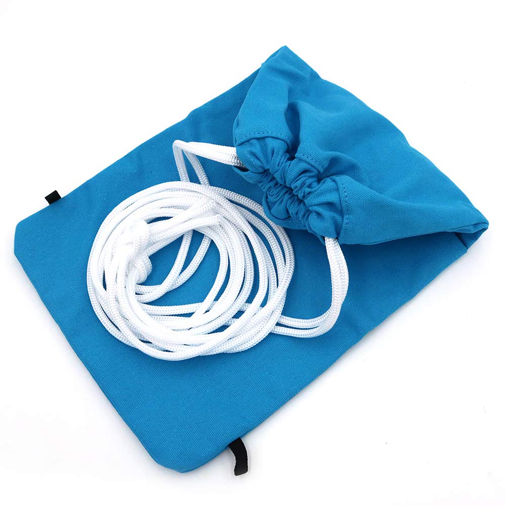 Namvo Drawstring Backpack, String Backpack, Gym Bag, Gym Bag, Swim Backpack, Great for Yoga, Travel Bag, Multipurpose Adjustable (Blue)