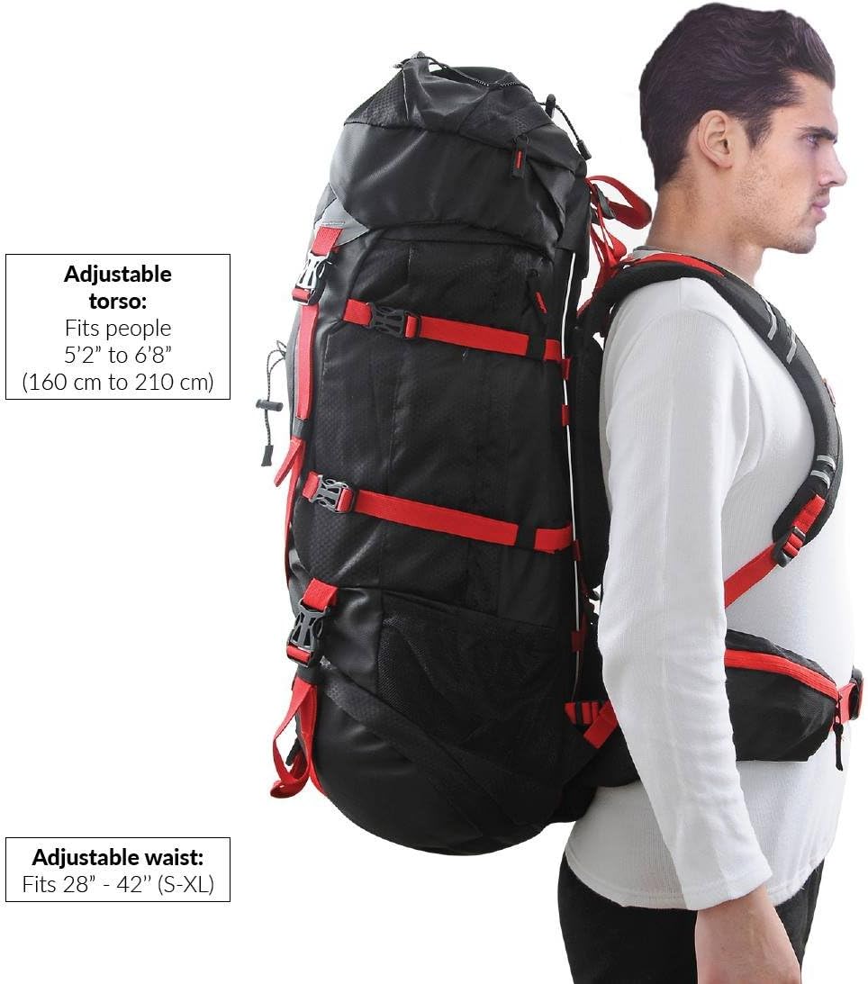 scandinavian gear 65l backpack
