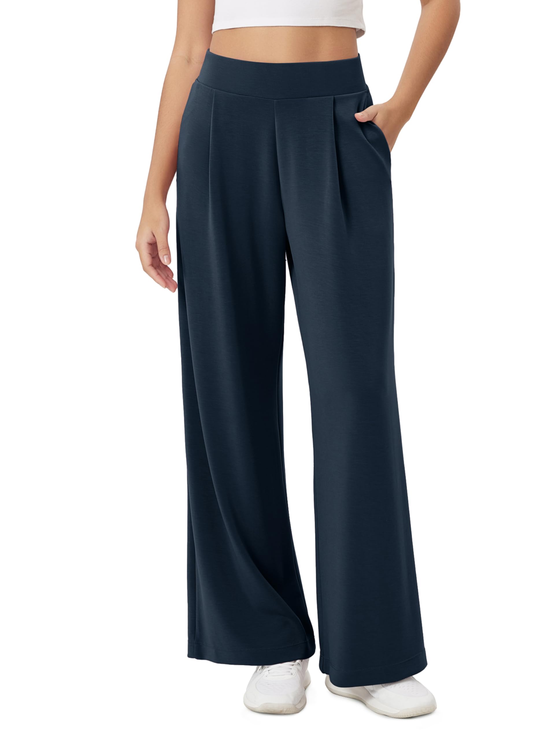WIDE LEG MODAL PANTS