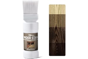 T9TDCS Wood Stain, 6.35 Fl Oz Water Based Wood Stain and Sealer in One - No Priming, No Top Coat Required, Fast Drying|Non-To
