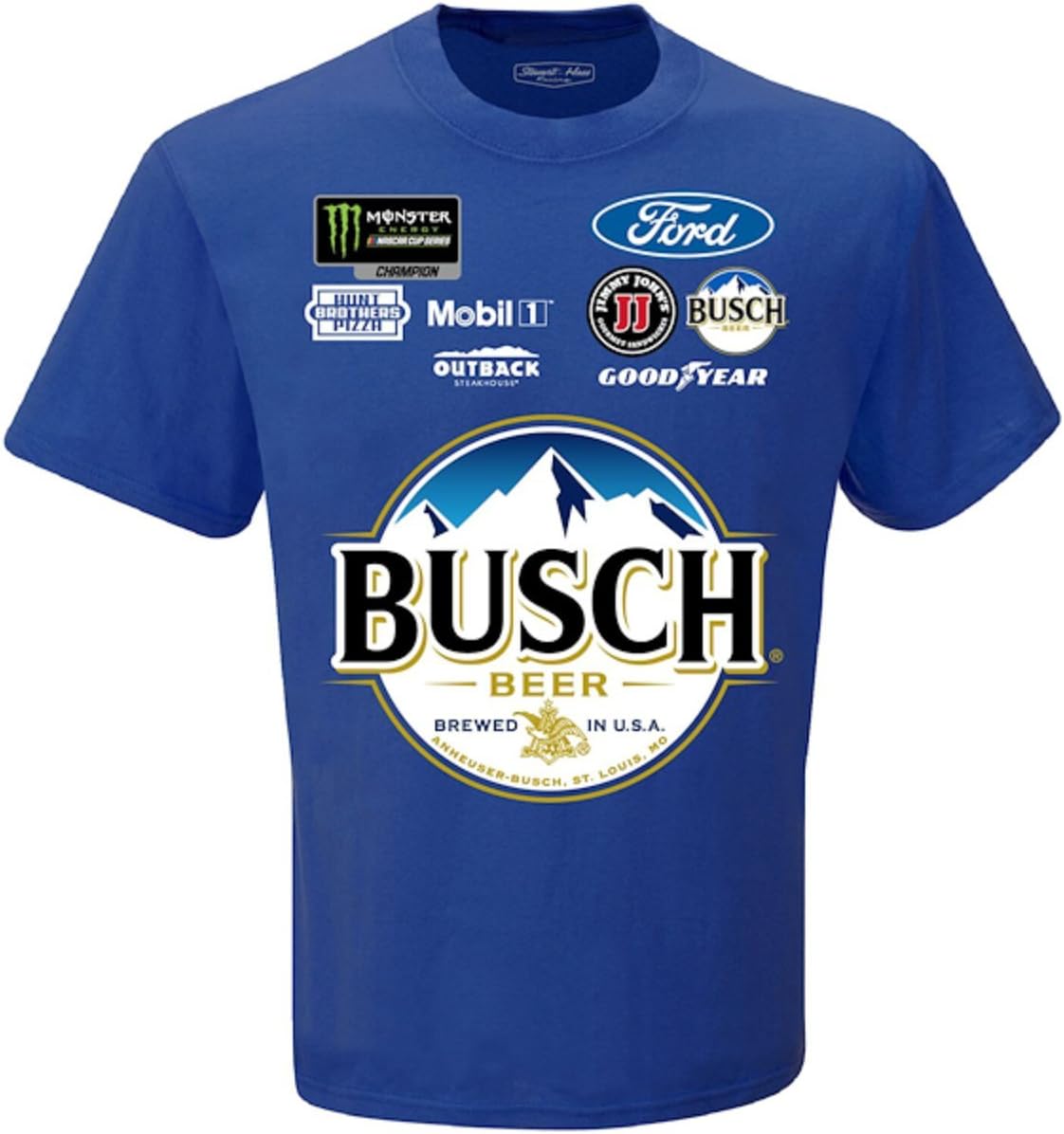 Checkered Flag Men's 2018 NASCAR Uniform Sponsor T-Shirt