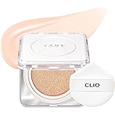 CLIO Kill Cover Founwear Cushion The Original – 20 Shades, Buildable Light to Medium Coverage, Natural Finish, Korean Makeup Foundation, Long-Lasting Skin Fit,19C LIGHT