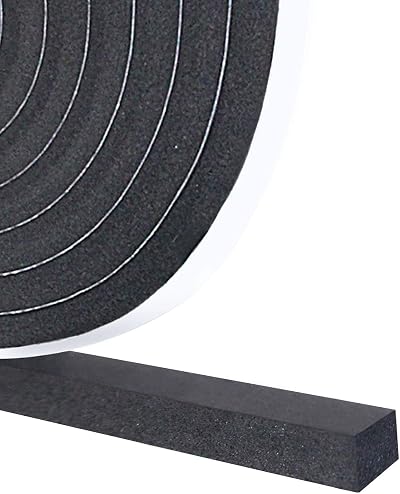 Storystore Foam Insulation Tape Self Adhesive 12mm x 12mm x 4m Weather Strip