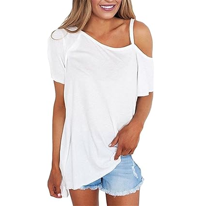 MRULIC Frauen Trägerlose Schulter Gestrickte Top Pullover Loose Batwing Langarm Pullover Jumper Tunika Tops Winter Stil