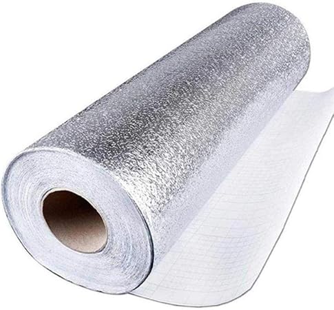 5M PVCAluminium Folie Aufkleber Küchen Selbstklebende hitzebeständig