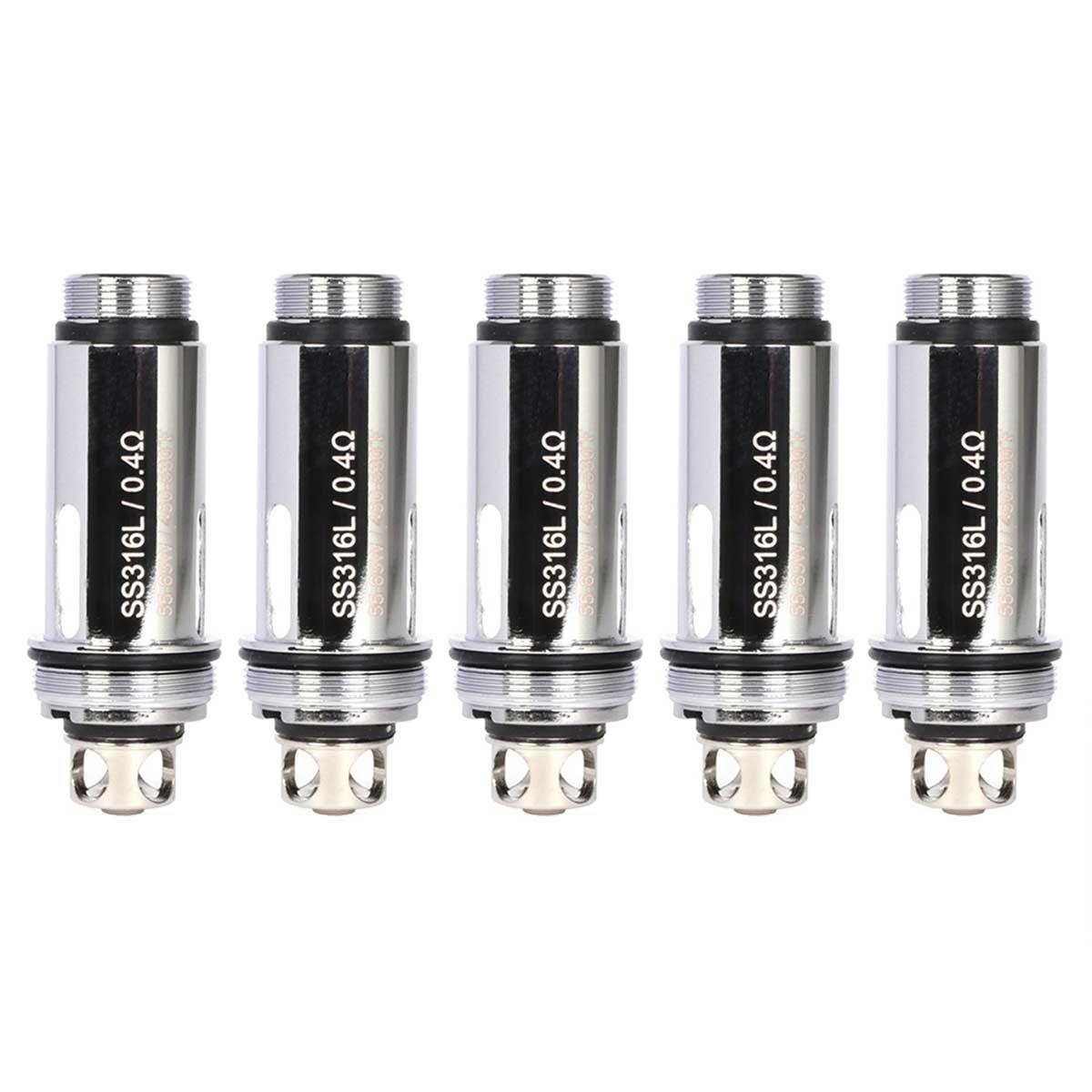 Aspire Cleito Stainless Steel SS316L Temp Control 0.4ohm Coils