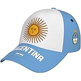 DABOYOZHZH Argentina Flag Argentinian Baseball Cap 3D Full Print Adult Unisex Adjustable Hat Soccer Patriotic Caps