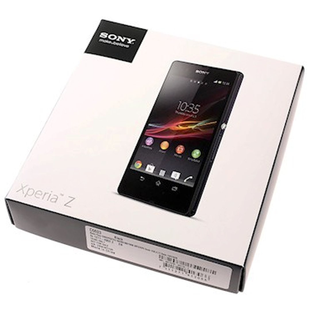 Genuine Sony Xperia Z Empty Box with Insert & Manual: Amazon.co.uk:  Computers & Accessories