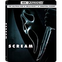 スクリームⅥ スチールブック 4K UHD + Blu-ray Amazon.com