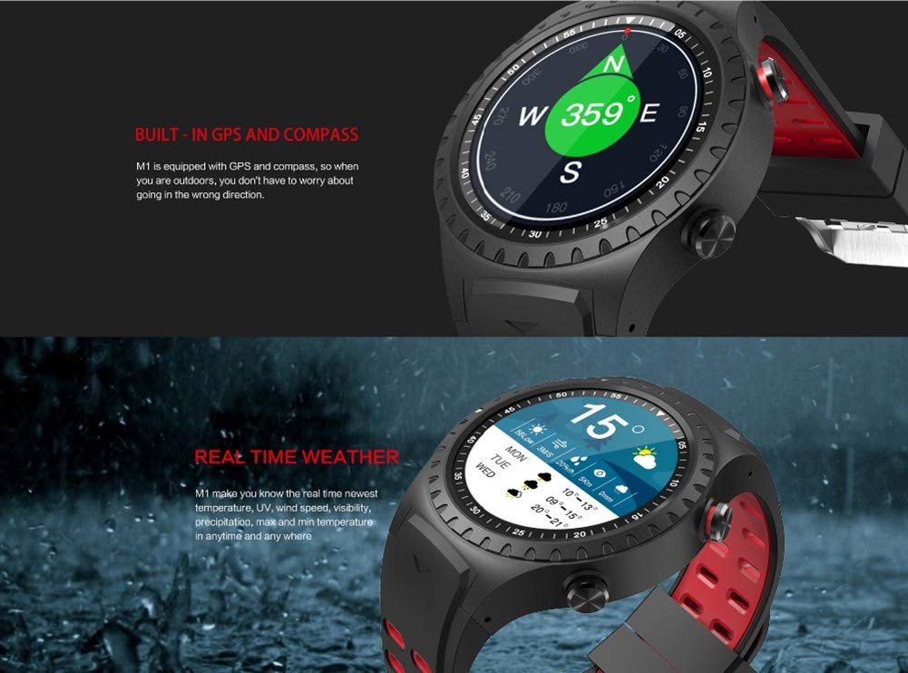 LEMFO M1 Smart Watch Soporte Micro Tarjeta SIM Bluetooth Dial ...