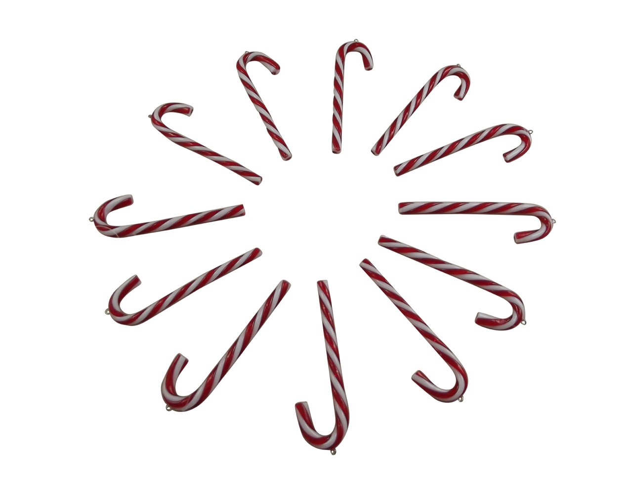 Gisela Graham Christmas Box of 12 Candy Canes Tree Decorations by Gisela Graham