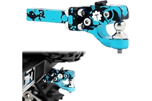 TCRC Splash Anodizing Metal RC Bumper Trailer Hitch Tow Hook Receiver kit for 1/10 Traxxas TRX4 90046 90047 Axial SCX10 II II