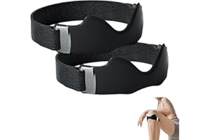 𝗙𝗹𝗲𝘅𝘄𝗿𝗮𝗽 Knee Strap, Silicone Patellar Tendon Support Strap, Adjustable Patella Support Band for Knee Pain Knee Brace