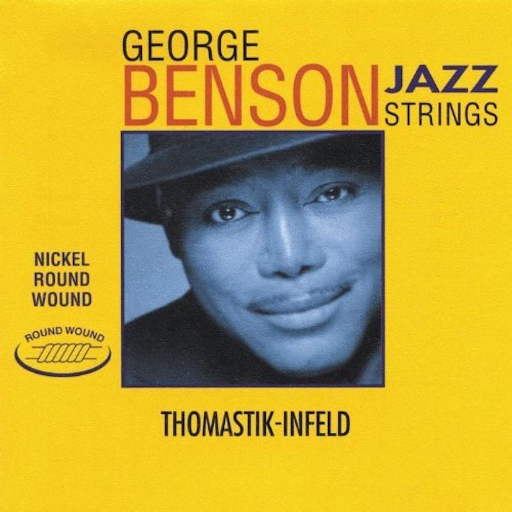 Thomastik single string G .020rw nickel, roundwound GR20 for electric guitar George Benson Jazz set GR112