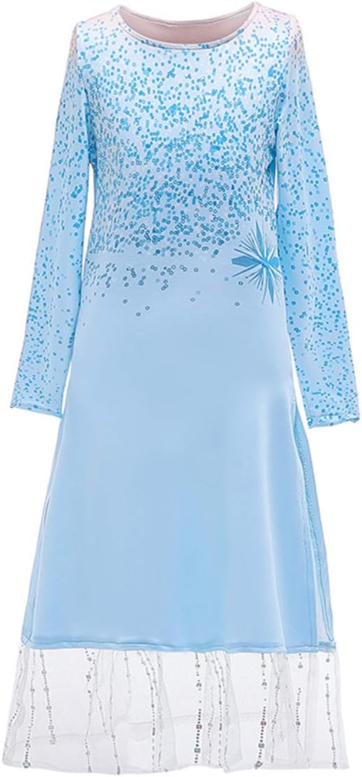 Kid Girls Princess Costume Fancy Party Cosplay Dresses Dress Up Costume Outfits for Girls 2-10 Years