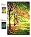 STARTONIGHT Wall Art Canvas Trees of Life, Nature USA Design for Home Decor, Dual View Surprise Artwork Modern Framed Ready to Hang Wall Art 23.62 X 35.43 Original Art Painting
