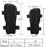 Senston Shin Guards Football Shin Pads Unisex Adult Youth Sport Protect view 4