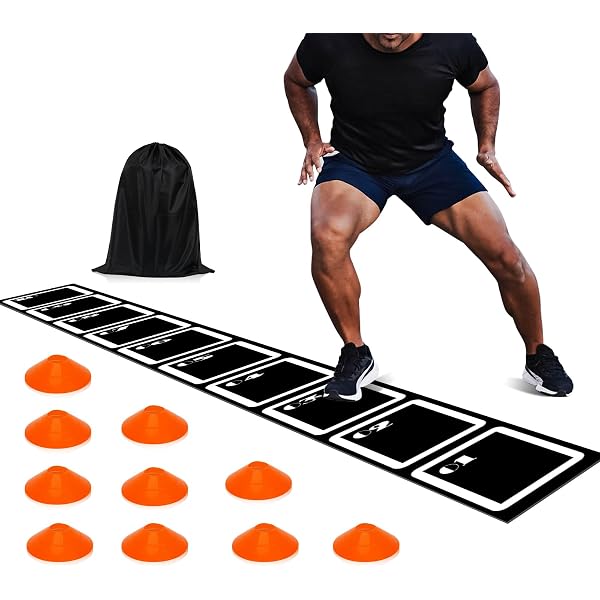 thumbnail image 2 of Cannon Sports Agility Ladder With Adjustable Non-Slip Rungs 2 of 14