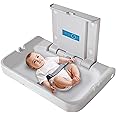 KSITEX Baby Changing Station,Wall Mounted Diaper Changing Tables Fold Up Changer Station Commercial Malls/Hotels/Airports