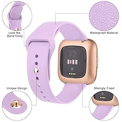 Vancle Silicone Bands Compatible with Fitbit Versa