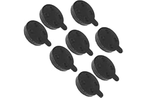 Brake Pads, Red Copper Semi-Metal, Electric Scooter Brake Pads, 10in Disc Rotor Fit, Bicycle Brake Pads, Replacement Brake Pa