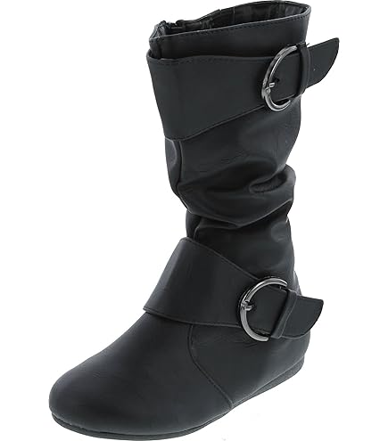 Pirate Boots Men Ellie Shoes Kids' Pirate Boots Black Faux