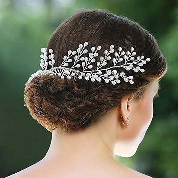 Amazon Com Yean Bride Wedding Hair Combs Bridal Hair Clips