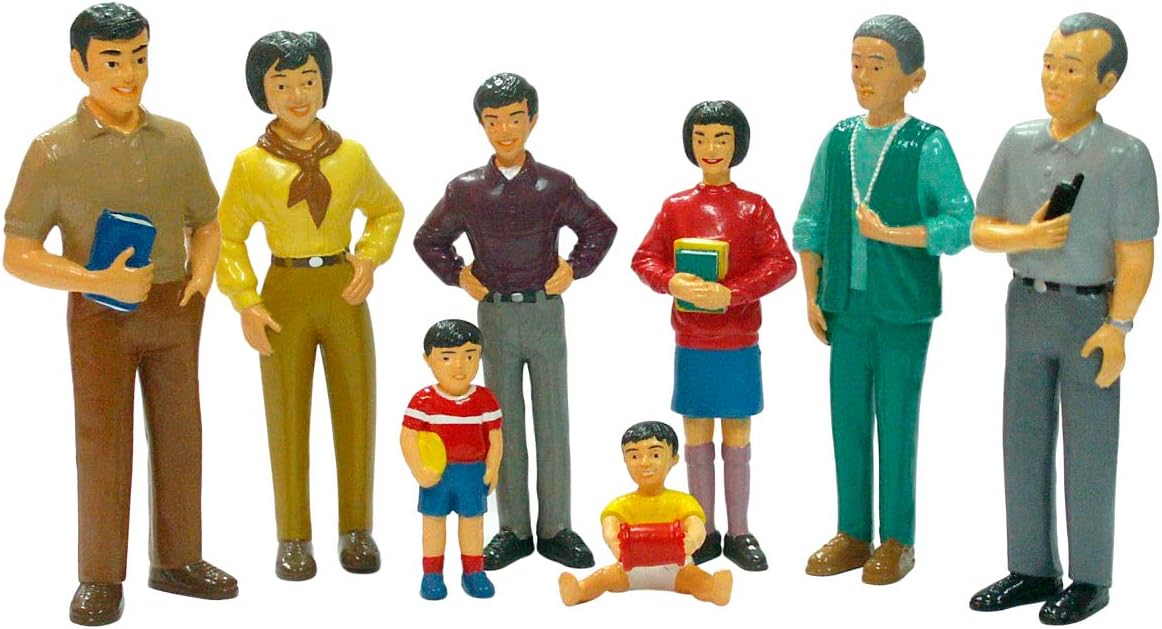 plastic family figures